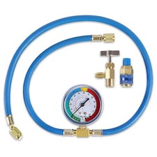 Ac U Charge Hose With Gauge Car Refrigerant R134a Recharge Tool Kit Auto Air Ac U Charge Hose With Gauge Car Refrigerant R134a Recharge Tool Kit Auto Air