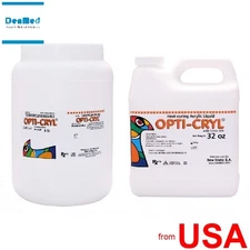 OPTI-CRYL Heat Curing Acrylic Resin 5Lb/2.5kg Shade: Dark PINK Veined + 1 100407