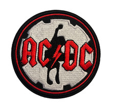 AC/DC - ANGUS YOUNG - ROCK MUISC - 3" Embroidered Iron/Sew On Patch