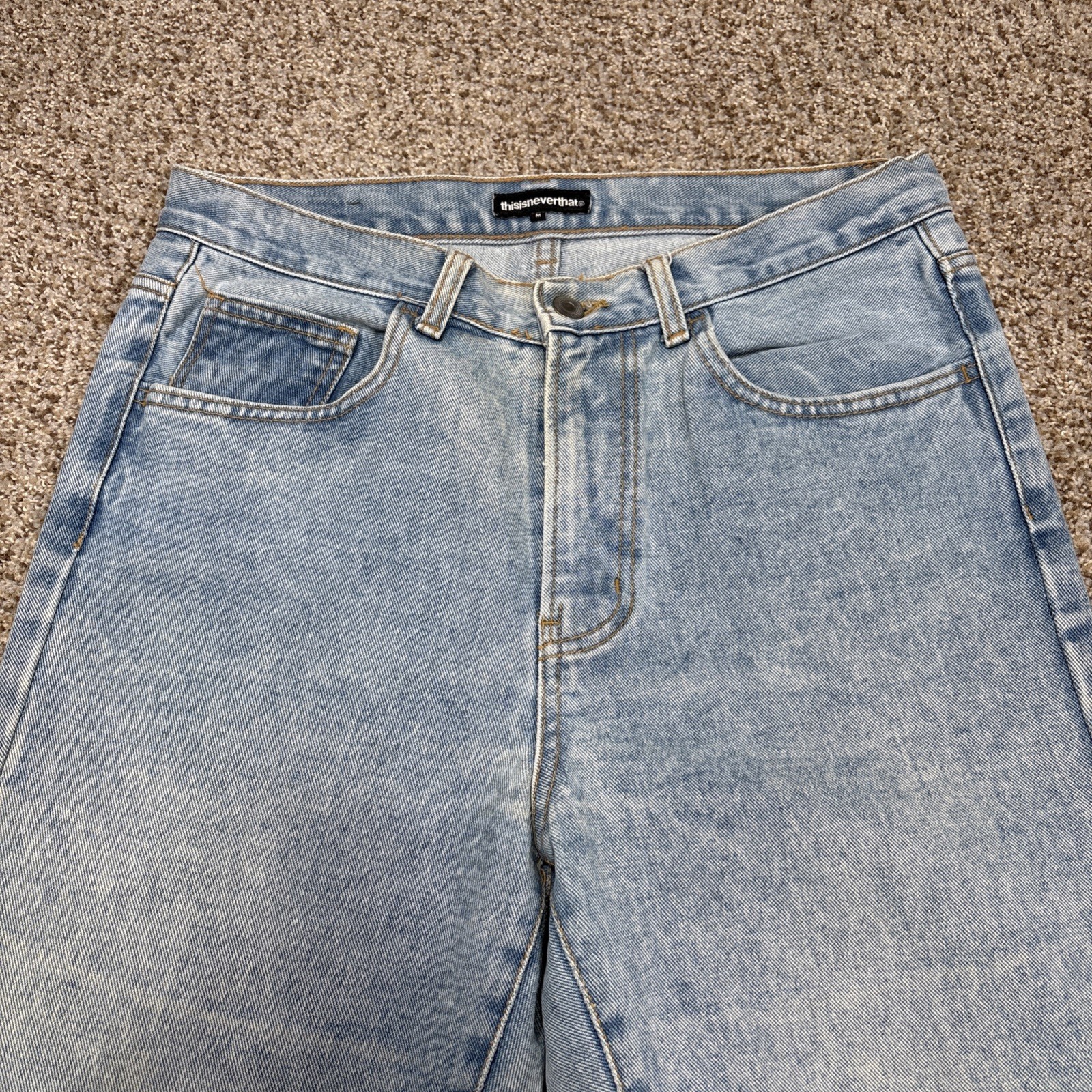 THISISNEVERTHAT Men's Denim Jeans Size Medium 31 X 32 - View 2
