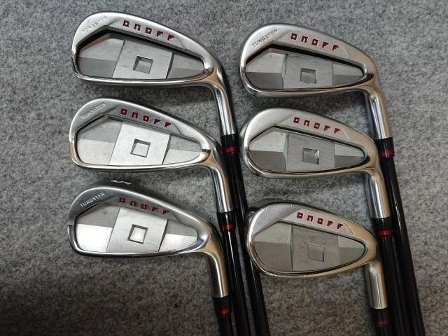 Globeride ONOFF 2008 Iron #5-9.P (6Clubs)/NS/Flex:R/Set di ferri
