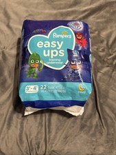 Pampers Easy Ups PJ Masks Training Underwear 3T-4T 22 Count Unisex Diapers