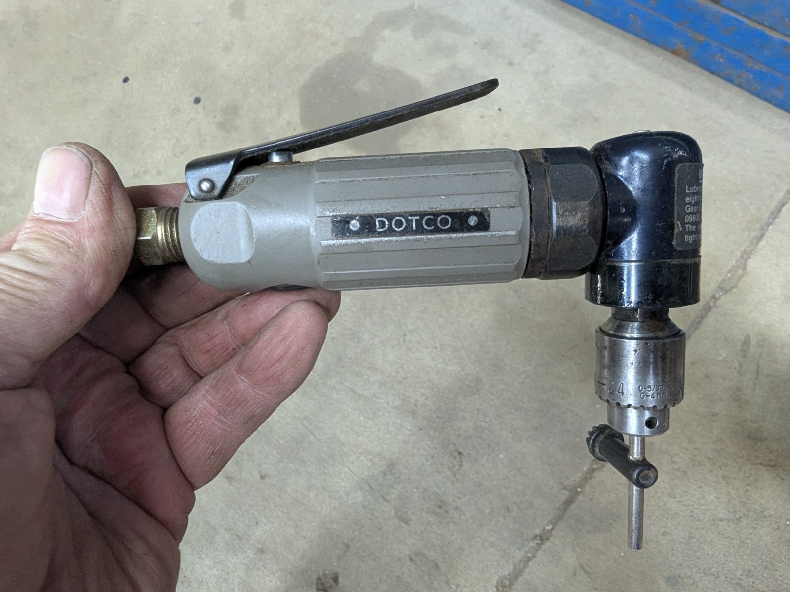 Dotco 90 Degree Aviation Air Drill 12000RPM -model 15L1200B 37 Works great!