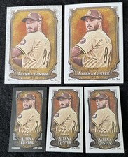 Lot Of 5 2024 Allen & Ginter 182 Dylan Cease - Foil Filagree/Black/A&G/Mini/Base