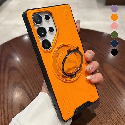 MagSafe Shockproof Ring Holder Case For Samsung Galaxy S25 Ultra S24 S23 S22 S21