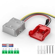 for Milwaukee 18V to 12V Step Down Converter Compatible with Milwaukee 18V Ba...