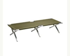 green camping foldable cot