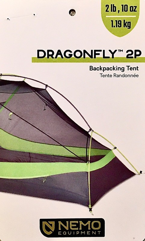 Nemo Dragonfly 2p ultralight tent + footprint
