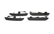 4PCS Set Front & Rear LED Side Marker Light Lamp Smoked For Ford Mustang 10-14