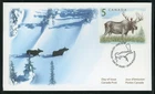 CANADA 2003 FIRST DAY COVER, THE MOOSE !! L149