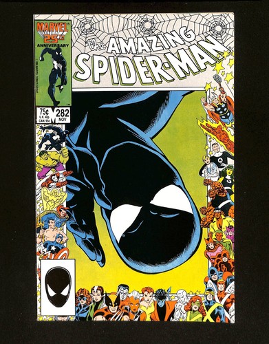 Amazing Spider-Man #282 Marvel 25th Anniversary Cover Marvel 1986