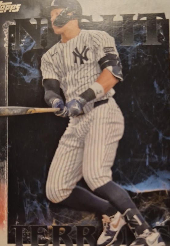 2025 Topps Update Series - Night Terrors Aaron Judge #NT-1