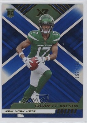 2022 Panini XR Rookies Blue /199 Garrett Wilson #106 Rookie RC 1k4m