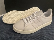 adidas Campus Athletic Sneakers Vintage White Low Top Lace Up US Size 9.5 NEW
