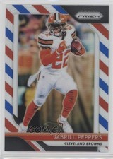 2018 Panini Prizm Red White & Blue Prizm Jabrill Peppers #151 1n0