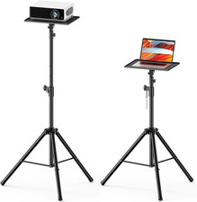 Adjustable Projector Stand Tripod, 45"-68" Tall Projector Stand