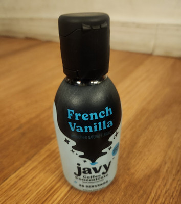 Javy Coffee Concentrate French Vanilla Flavor 6 fl oz Bottle, Variety Box Of 48