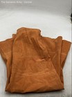 Metro Style Womens Orange Leather Back Zip Casual A-Line Skirt Size 12 — photo 5
