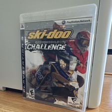 Ski-Doo: Snowmobile Challenge PS3 NTSC-U/C Racing 2009 Manual Included