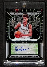 2021-22 Obsidian /25 Auto #RES-KEW Kessler Edwards