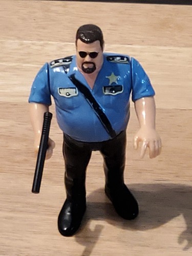 Big Boss Man WWF Hasbro Figure w/rare Knightstick ...