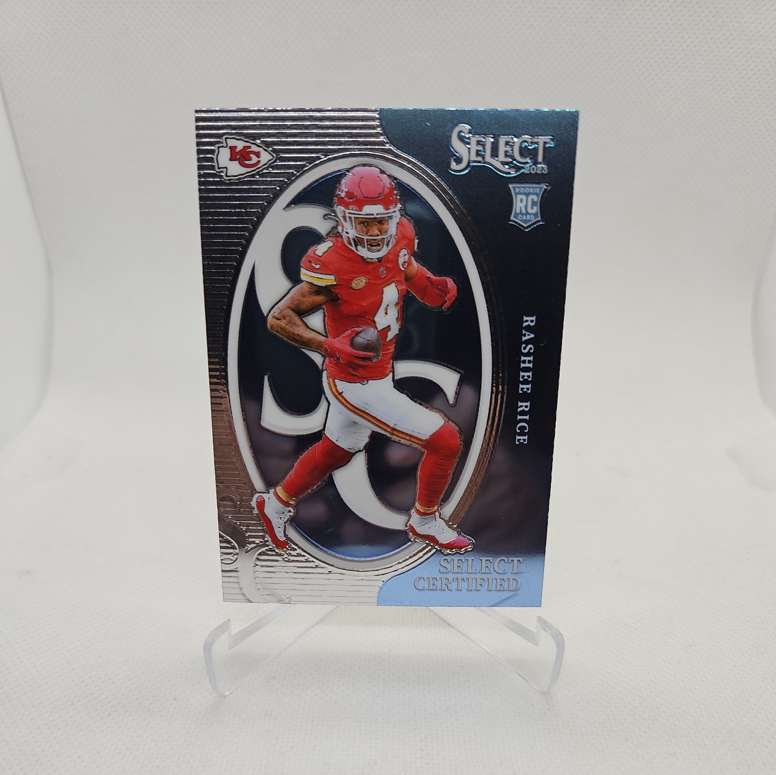2023 Panini Select RASHEE RICE (RC) Select Certified Rookie Card #CRO-RRI Chiefs