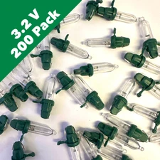 3.2 Volt Warm White Mini LED Bulbs - 5 Bulbs