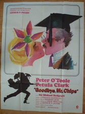 GOODBYE, MR. CHIPS P. O'Toole Petula Clark 1969 Hurel Affiche Originale 120x160