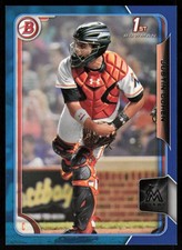 2015 Bowman1st Blue Justin Cohen RC /150 Miami Marlins #98