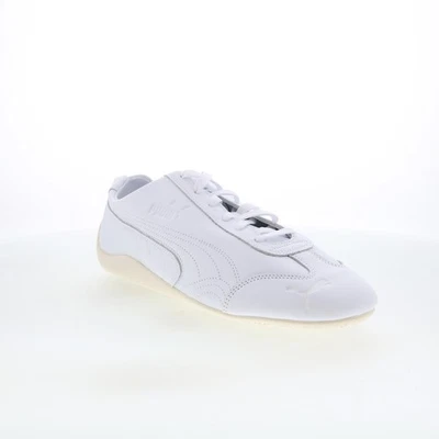 Puma Speedcat Decon baskets pour hommes en cuir blanc - Photo 1/4