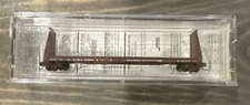 Z Scale Micro Trains 60' Bulkhead flat car Union Pacific  527 00 010