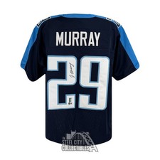 DeMarco Murray Autographed Tennessee Custom Football Jersey - BAS (Top 2 Signed)