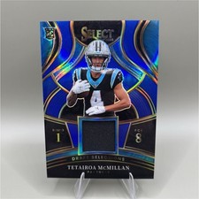Panini Select 2025 Tetairoa McMillan Panthers Prizm Rookie #DSM-TMN Card