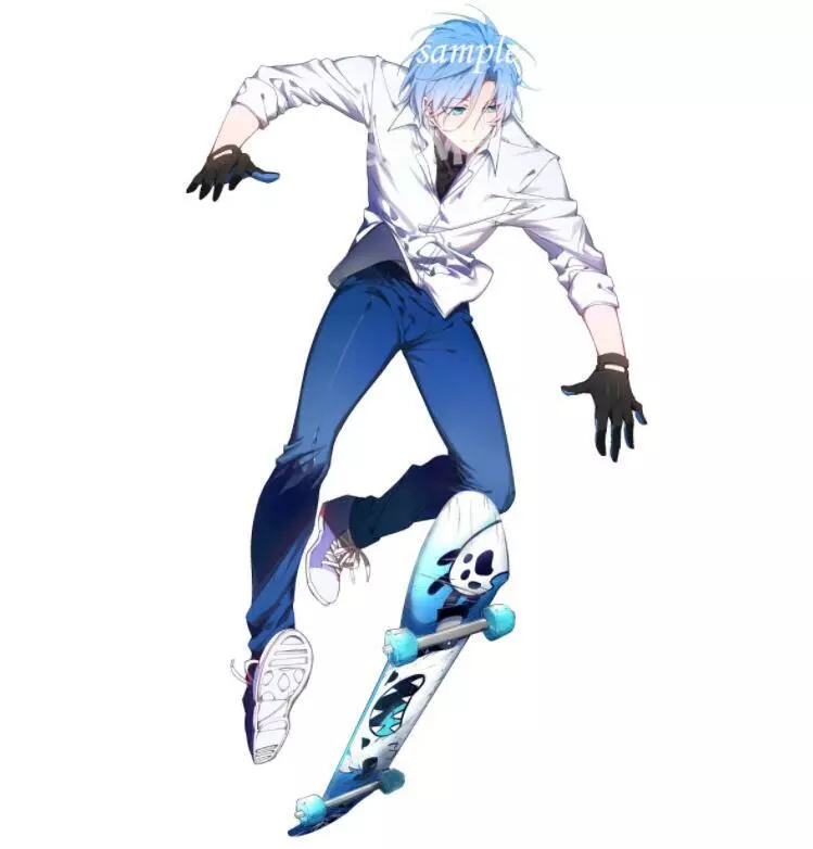 SK∞ SK8 the Infinity Stand Model Keychain Reki Kyan Langa Hasegawa Anime  Figure Acrylic Standing Plate Holder Desktop Decoration