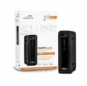 NEW ARRIS SBG10 Dual Band Wi-Fi Router-Black