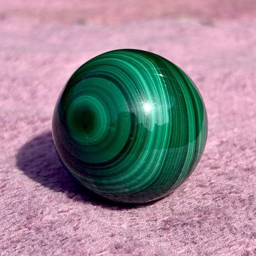 21.6G Natural malachite ball quartz crystal energy ball reiki healing - 第 12/13 張圖片