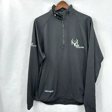 Scent Blocker Bone Collector Sweatshirt 1/4 Zip Mens L Camping Pullover Hunting