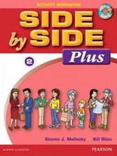 Side by Side Plus 2 Activity Workbook with CDs - Paperback - VERY GOOD