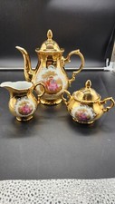S W Bavaria Gold Tea Set