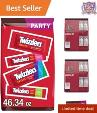 Bulk Party Pack Chewy Candy 46.34 oz Assorted Flavors Perfect for Celebrations