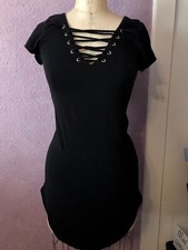 Cute Little black v neck dress Medium
