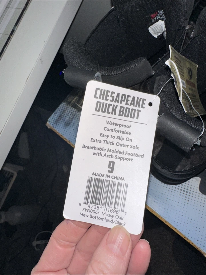 Habit Men's Camo 7" Chesapeake Waterproof Duck Boot Size 9 NEW IN BOX - Image 4 of 4