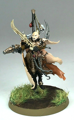 Archon Dark Eldar Drukhari - bemalt - Warhammer 40K C2006