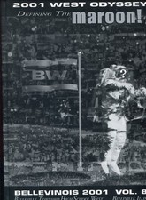 BELLEVILLE WEST HIGH SCHOOL, BELLEVILLE, ILLINOIS YEARBOOK - BELLEVINOIS - 2001