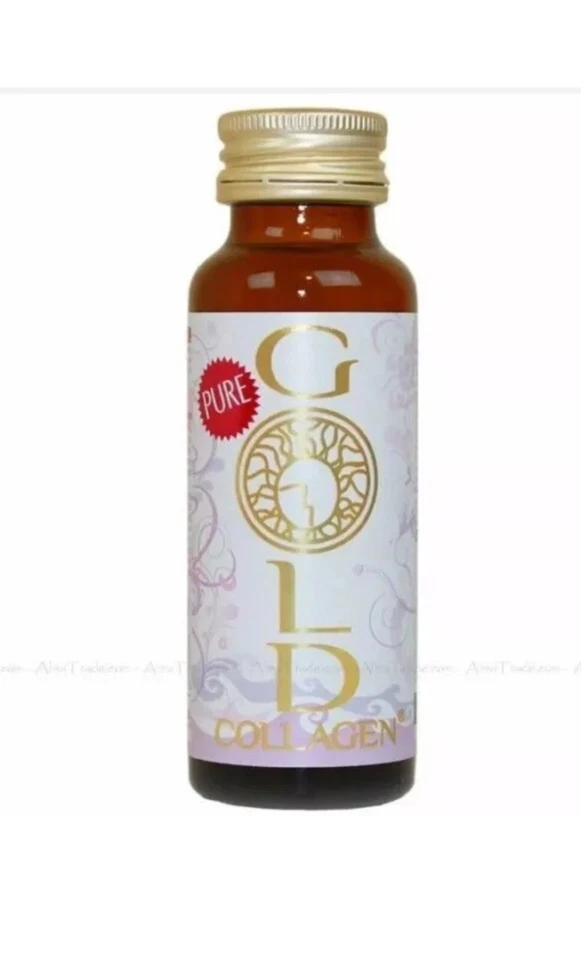 Pure Gold Collagen Food Supplement 10 Day Program Hair Nails Skin Care 10x50ml - Image 4 of 4