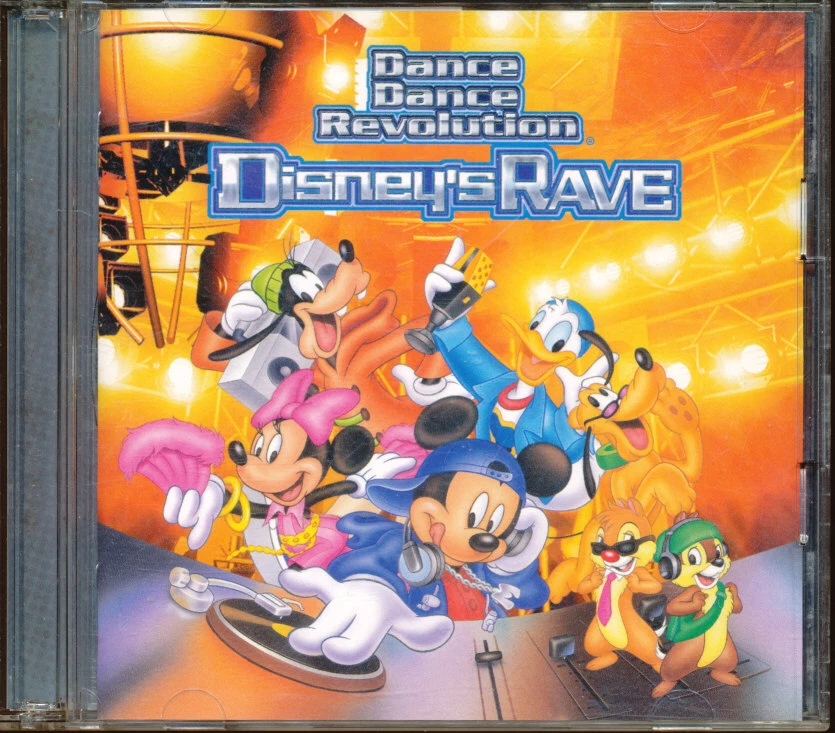 Dance Dance Revolution Disney's Rave Original Soundtrack With Obi