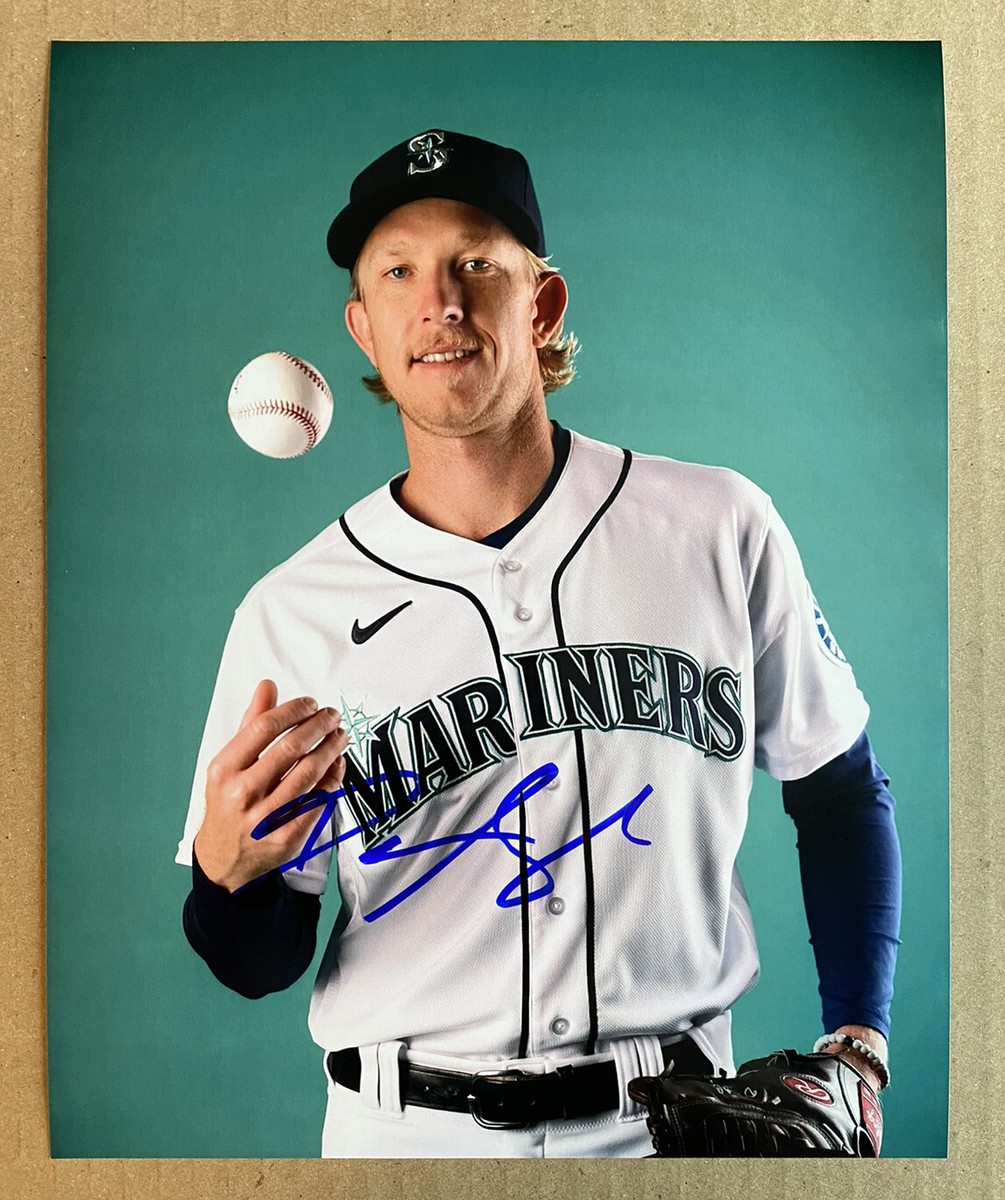 SEATTLE MARINERS- DARREN McCAUGHAN AUTOGRAPH 8x10 PORTRAIT PHOTO