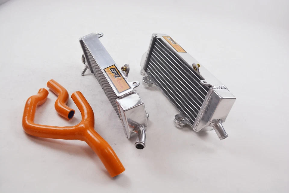 Manguera de radiador de aluminio de 4 tiempos para KTM 250/350/450 SXF/SX-F/XC-F/XCF 2013-2015 Foto 2 de 4