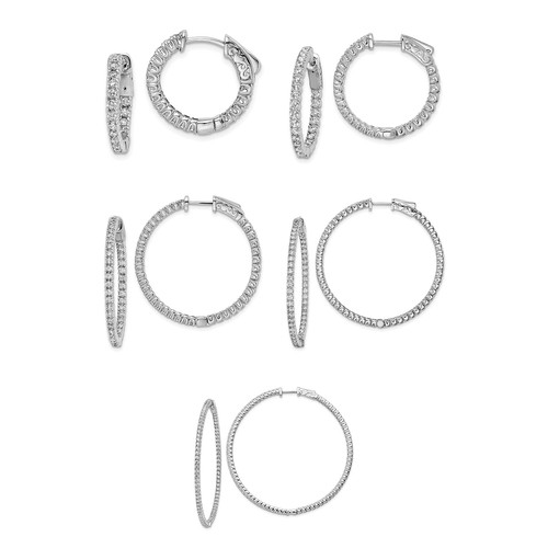 Orecchini a lampadario in zirconia cubica Art Déco: gioielli da