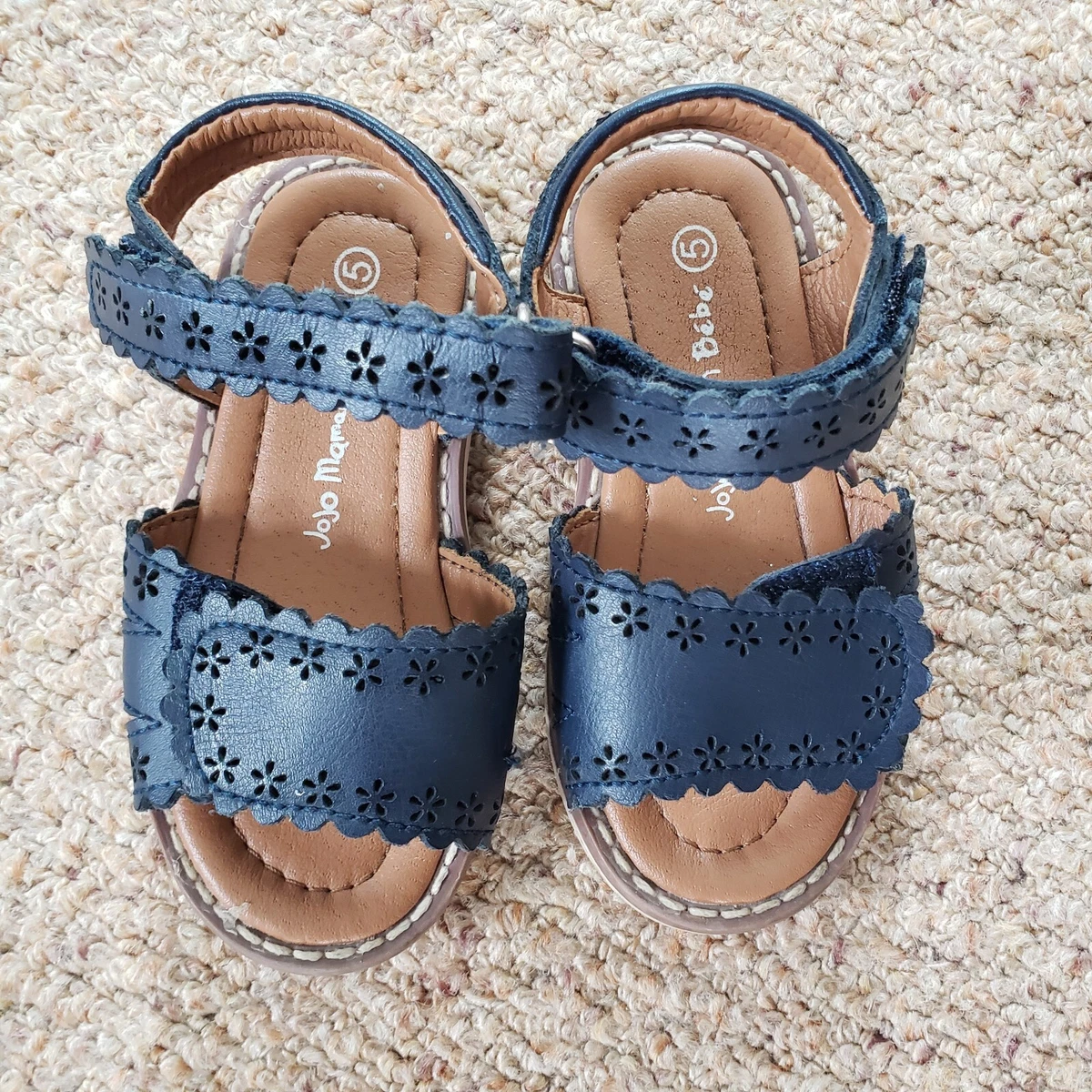 Jojo Maman Bebe Sandals Size 5 eBay